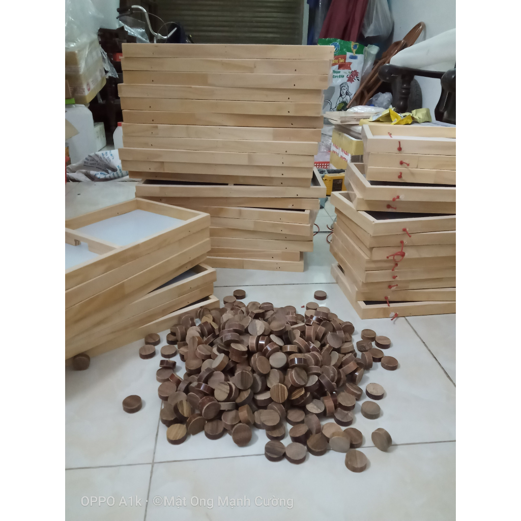 Bộ cờ búng. Cờ búng xuyên lỗ. Kích thước 46x23x3