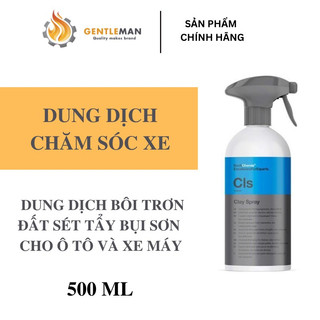 Koch chemie clay spray cls - dung dịch bôi trơn đất sét tẩy bụi sơn trên ô tô và xe máy dung tích 10 lít