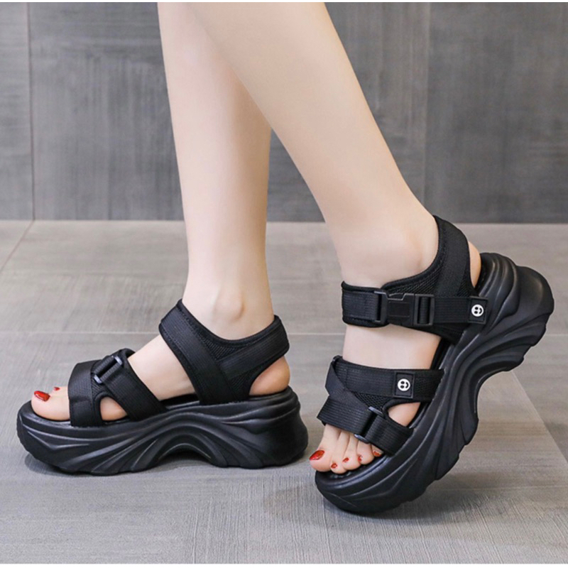 Giày Sandals Nữ Đế cao 5cm 7cm G1898 Hàng Cao Cấp Êm Chân G1894 BảoHành 12T- Shop Giày Bánh Mì