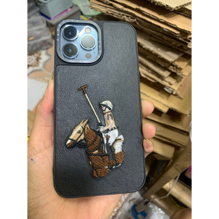 Ốp da Iphone thêu cao cấp
