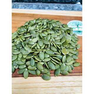 1KG NHÂN HẠT BÍ XANH - Hạt Sấy Khô Chưa Chín
