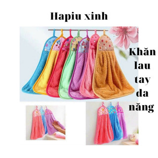 Sét 10 khăn lau tay đa năng treo tường