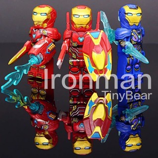Xếp Hình Marvel Superheroes mô hình lắp ráp nhân vật Ironman mk 50 mk 85 Pepper Rescue Warmachine KT 1026