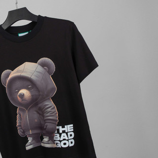 Áo thun boxy The Bad God The Emo Bear