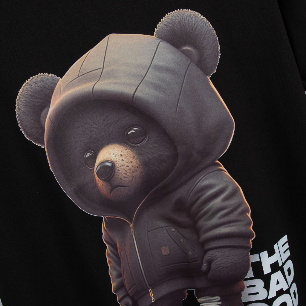 Áo thun boxy The Bad God The Emo Bear