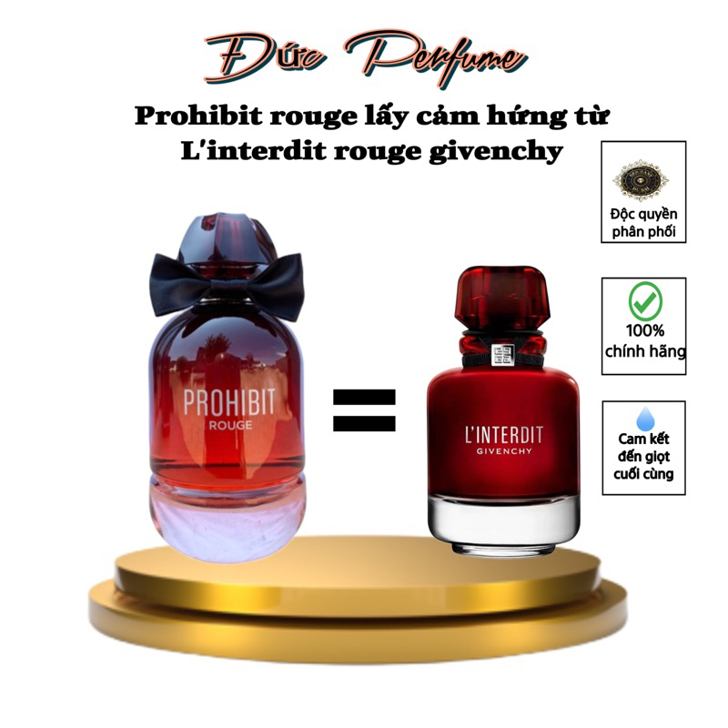 Nước hoa Dubai Prohibit Rouge