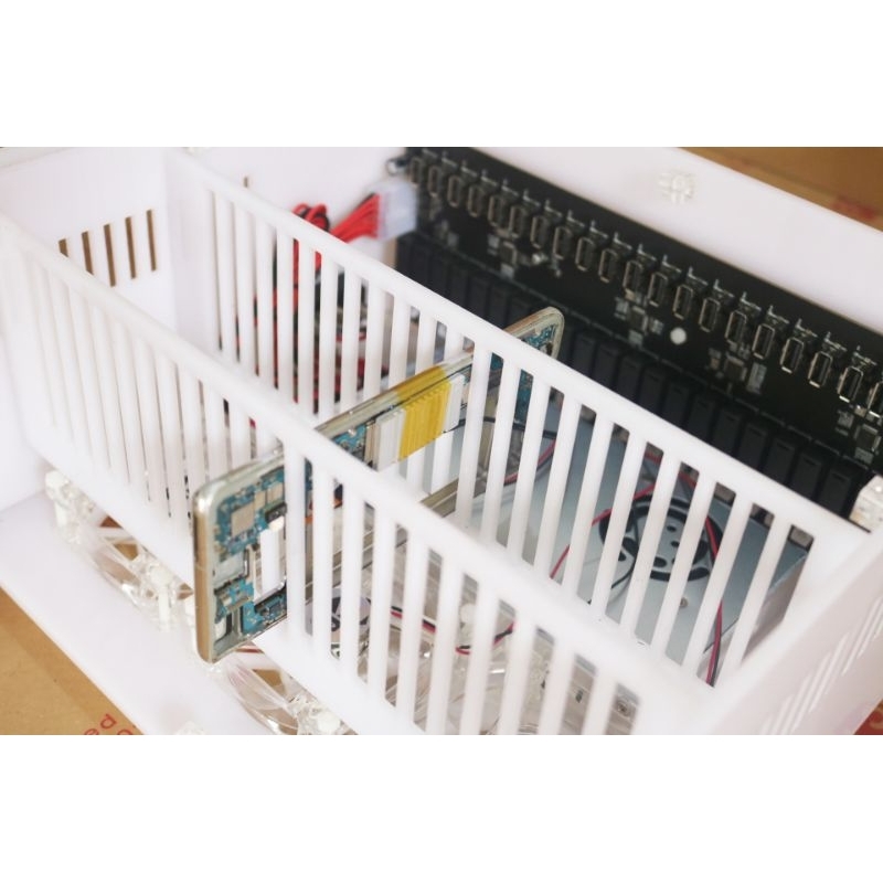 BOX PHONE FARM 20 MÁY SAMSUNG  S9PLUS S10PLUS NOTE 10 CHIP SNAPDRAGON, CHUYÊN DỤNG ĐÀO COIN CÀY GAME , BOX PHONEFARM