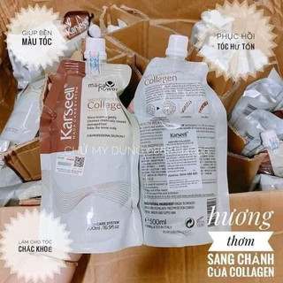 Tkvt255 - kem ủ hấp tóc collagen karsell 500ml