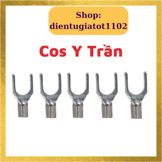 100 cos Y trần, đầu cos chữ y, cos trần,100% Cos Đồng [Nhiều Loại]