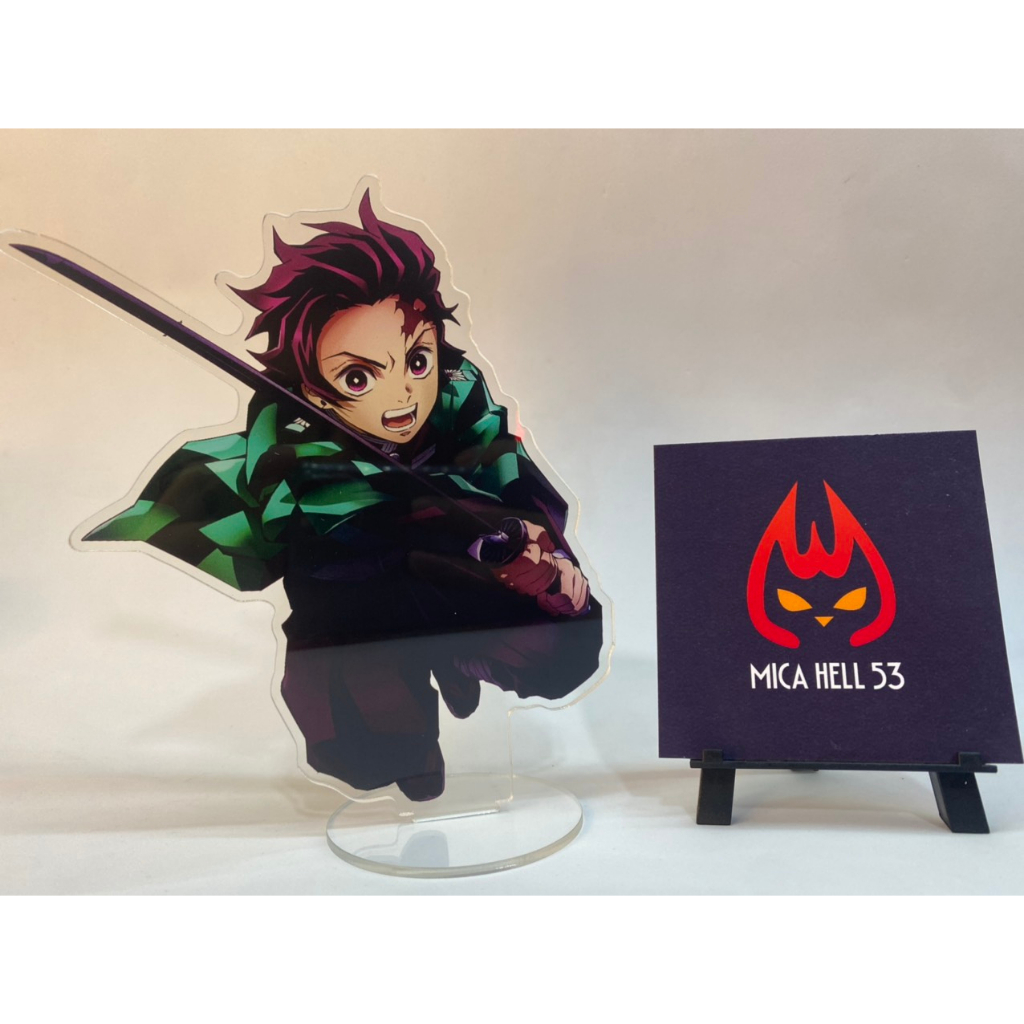 Standee Mica 15cm Tượng Mica Anime Kimetsu No Yaiba Standee Acrylic Anime Manga Demon Slayer Thanh Gươm Diệt Quỷ