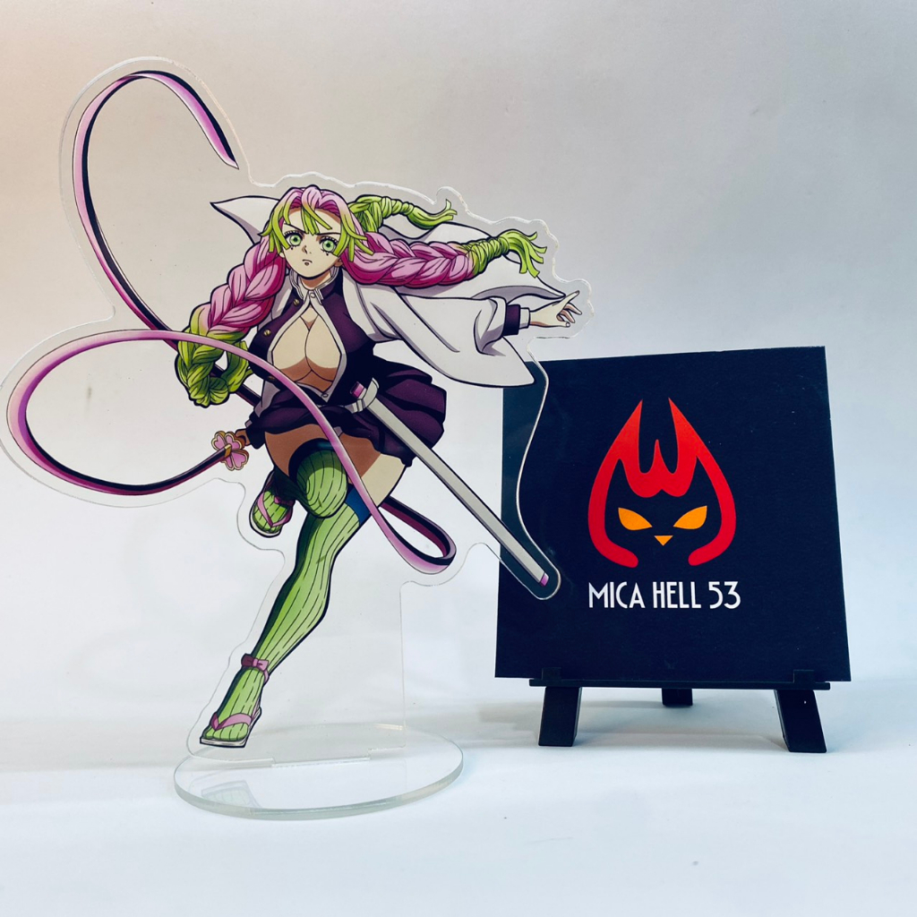 Standee Mica 15cm Tượng Mica Anime Kimetsu No Yaiba Standee Acrylic Anime Manga Demon Slayer Thanh Gươm Diệt Quỷ