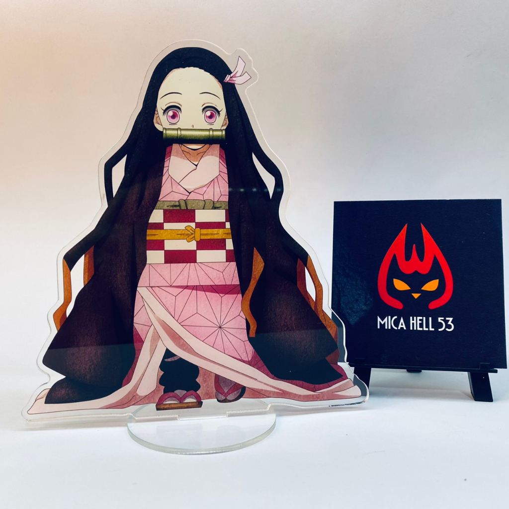 Standee Mica 15cm Tượng Mica Anime Kimetsu No Yaiba Standee Acrylic Anime Manga Demon Slayer Thanh Gươm Diệt Quỷ