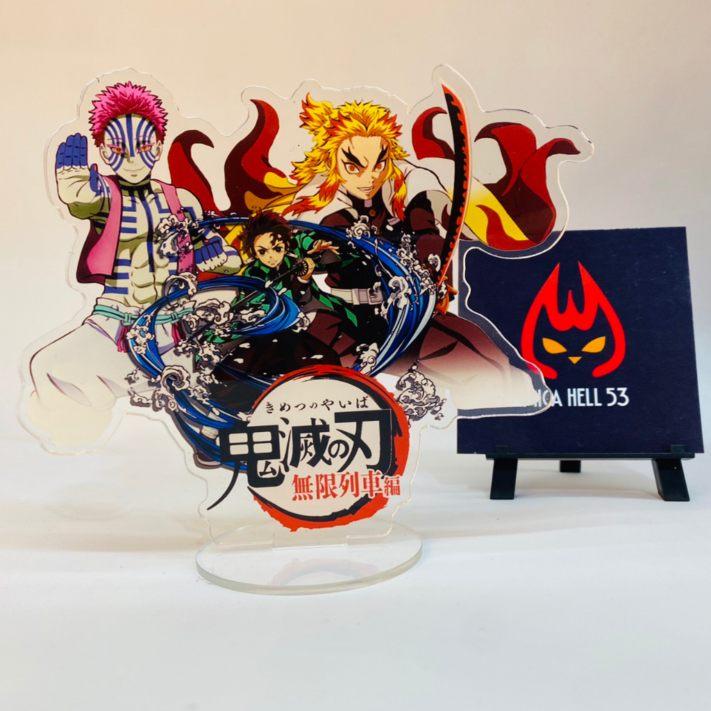 Standee Mica 15cm Tượng Mica Anime Kimetsu No Yaiba Standee Acrylic Anime Manga Demon Slayer Thanh Gươm Diệt Quỷ