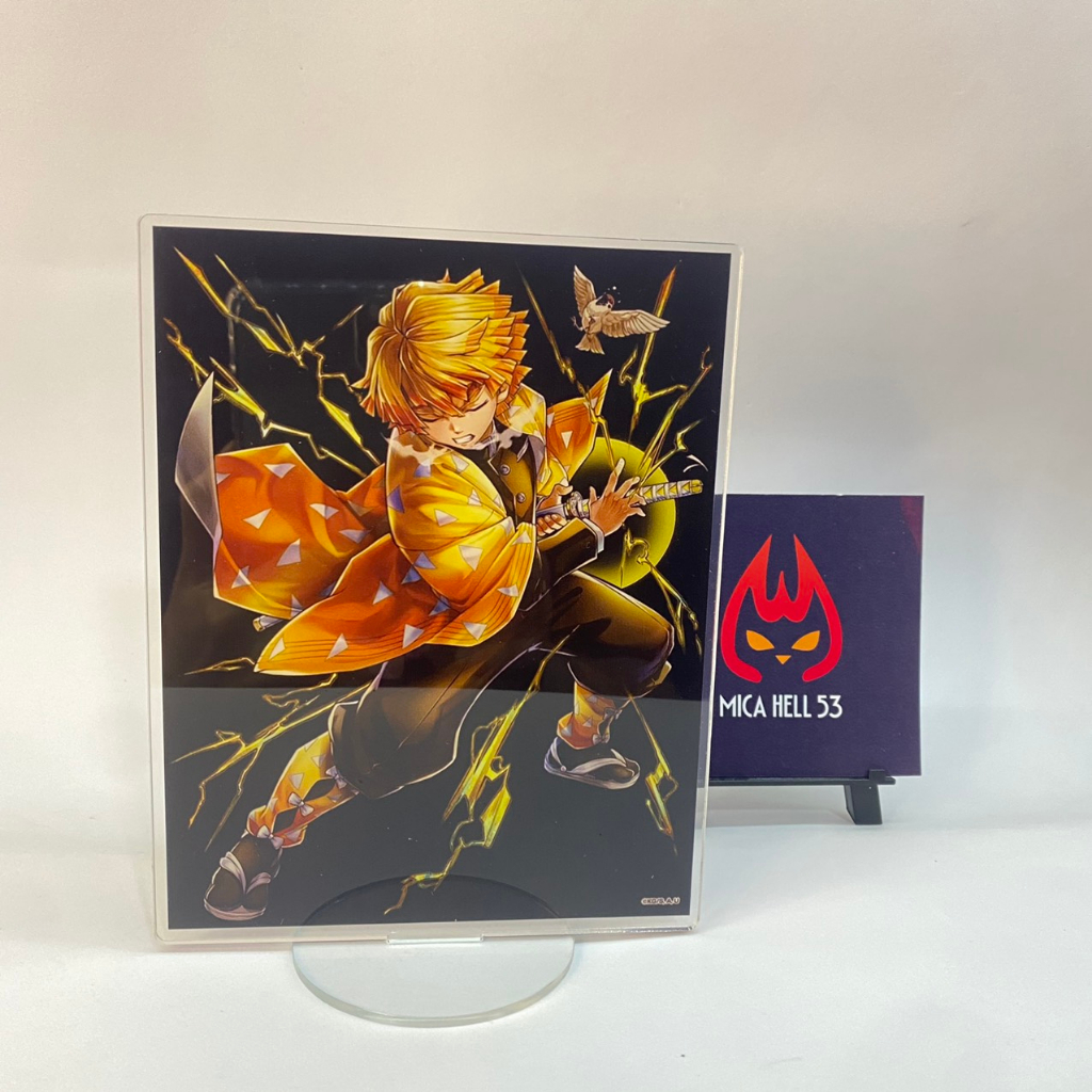 Standee Mica 15cm Tượng Mica Kimetsu No Yaiba Standee Acrylic Anime Manga Demon Slayer Thanh Gươm Diệt Quỷ Set Khung SD1
