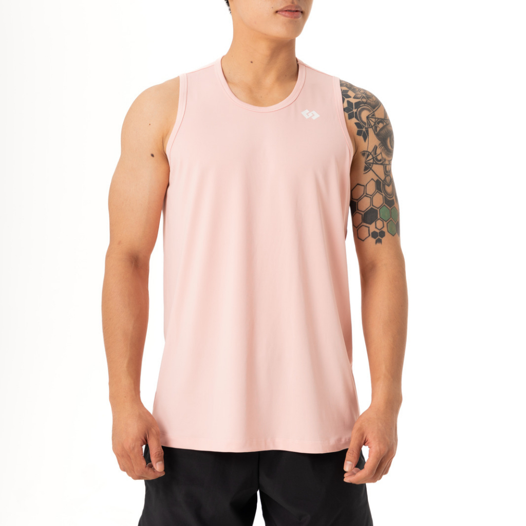 Áo Ba Lỗ Tanktop Nam Good Game Ulility Games 2.0 (Hồng)
