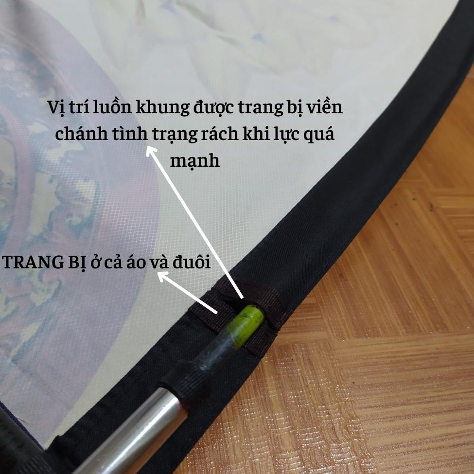 Áo diều sáo 2m5 3m áo diều lắp ghép giá rẻ 2m 2m5 3m áo diều sáo bẹn quảy đỏ 1 - Hoàng Đế