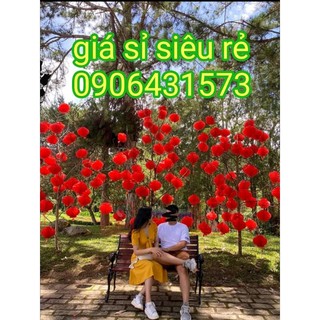 Đèn lồng đỏ chữ Phúc giá sỉ trang trí lễ tết rực rỡ may mắn