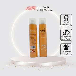 Gôm xịt tóc , keo xịt tóc nashi argan - 320ml. tạo kiểu và giữ nếp cho tóc chính hãng kem
