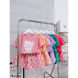 bộ bé gái size đại cồ sành điệu