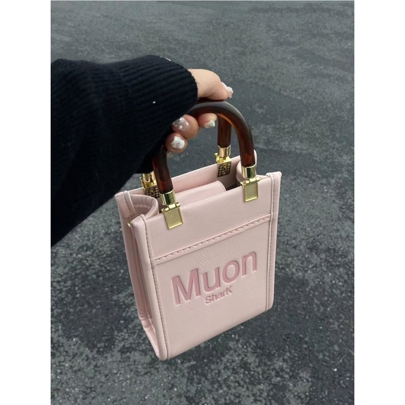 TÚI MINI MUON DÁNG ĐỨNG QUAI ĐÁ KÈM ẢNH THẬT