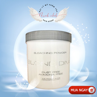 Bột tẩy tóc blond diva 500g - tẩy êm, không xót minh anh hair store