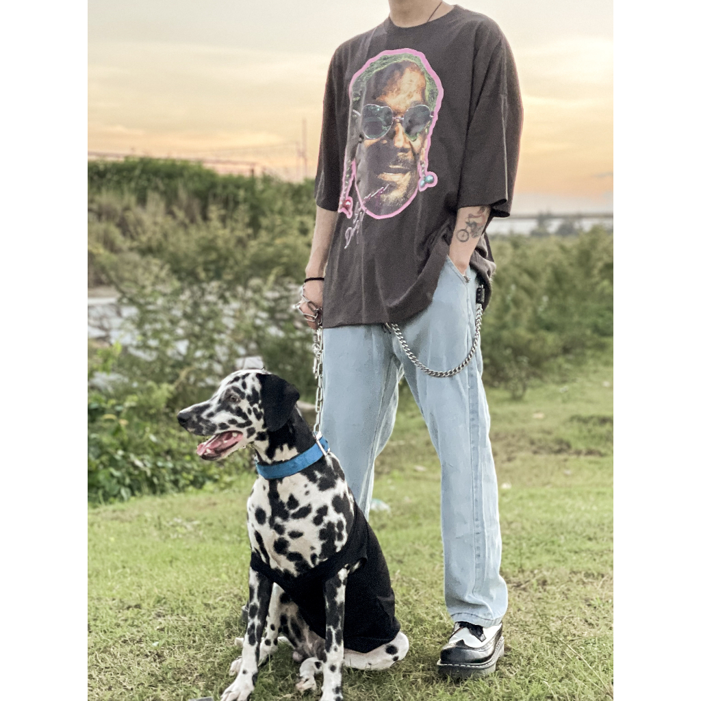 Áo Thun Form Âu Oversize 100% Cotton 2 chiều, Định Lượng 250gsm