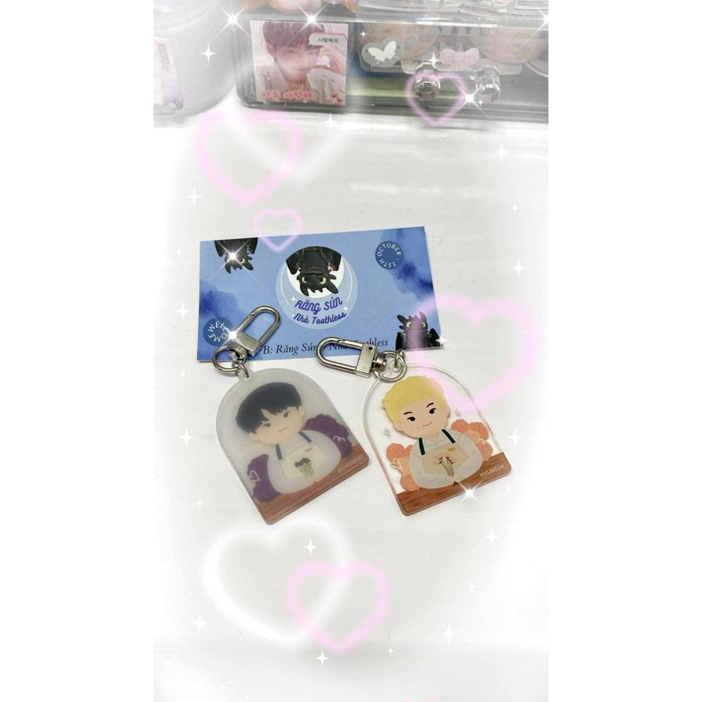 TREASURE KEYRING BLOOMING