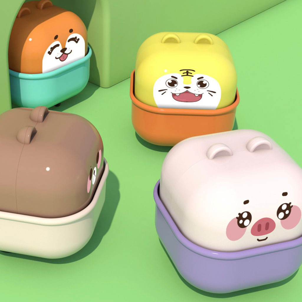 Xe đồ chơi ấn chạy tự động, xe ô tô chạy đà cốc thú cưng dễ thương cho bé_ SP22