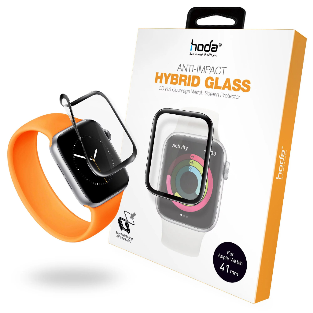 Kính cường lực HODA bảo vệ màn hình cho đồng hồ Apple Watch kích thước 40/41/44/45mm