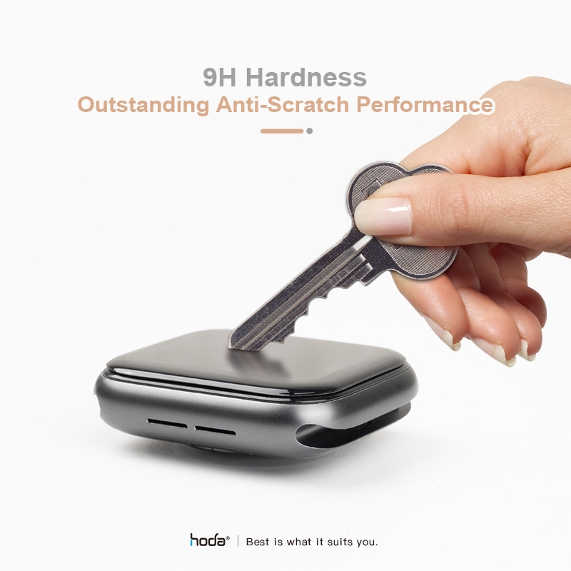 Kính cường lực HODA bảo vệ màn hình cho đồng hồ Apple Watch kích thước 40/41/44/45mm