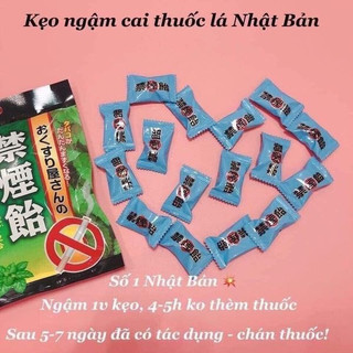 Kẹo cai thuốc lá vị bạc hà,vị cafe gói 200g