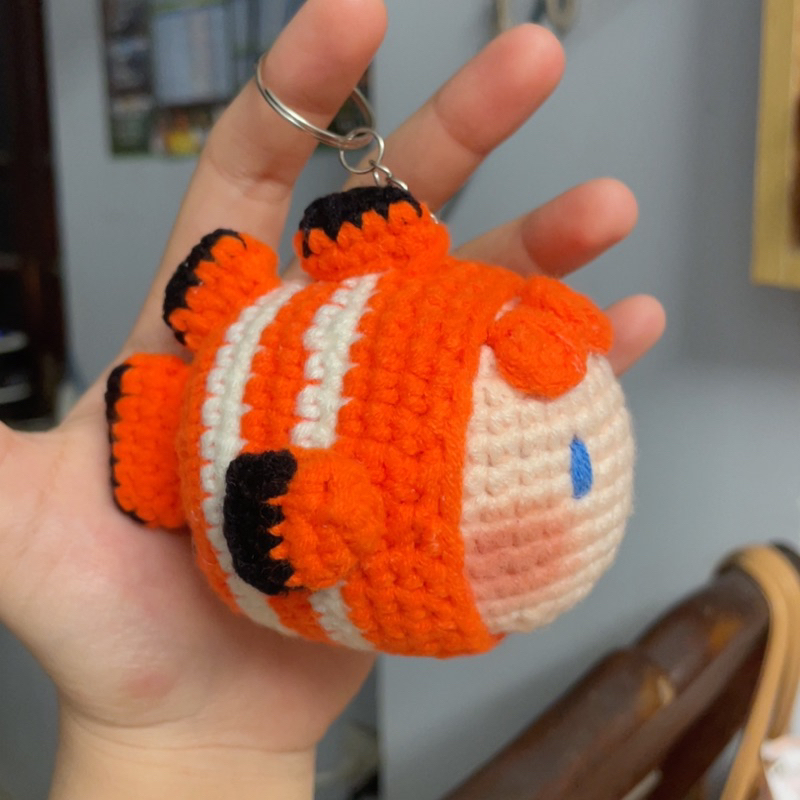 Móc khoá cá nemo handmade