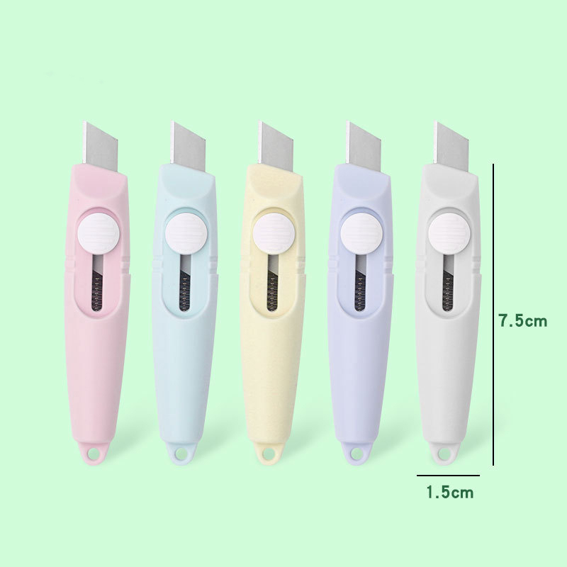 Dao Cắt Giấy Mini Cầm Tay Tiện Lợi