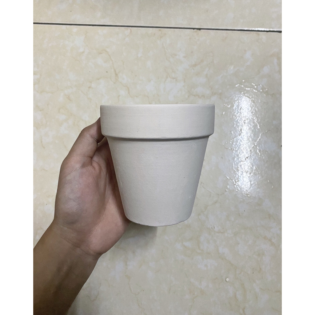 Chậu đất nung 3.5x6, 6x6, 8x8 - chậu mini trồng sen đá, xương rồng / chậu nâu đất: 4x6, 5x5, 7x6, 7x7,..