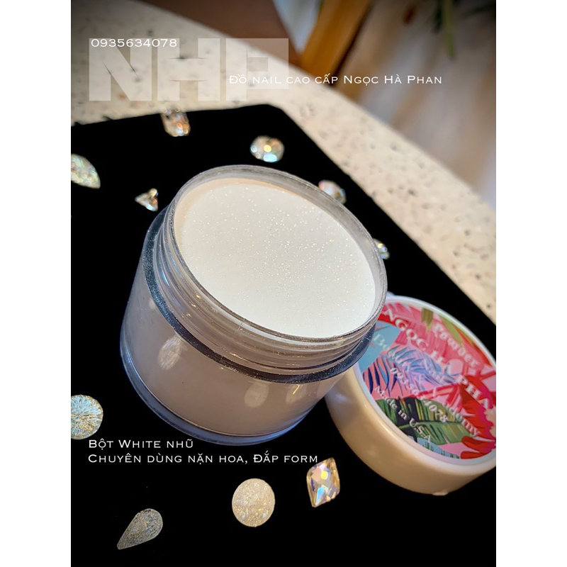 Bột White nhũ chuyên dùng nặn hoa-đắp form