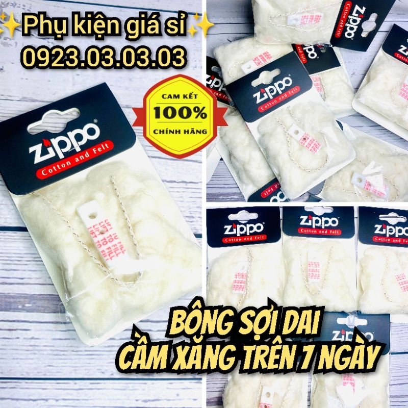 Bông Zippo sợi dai nhập khẩu chính hãng