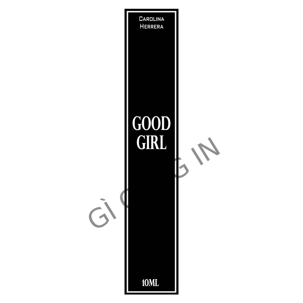 Tem dán nước hoa chiết - 𝐆𝐨𝐨𝐝 𝐠𝐢𝐫𝐥 - 85 tem