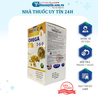Omega 369 bentoc bổ mắt bổ não chính hãng mỹ
