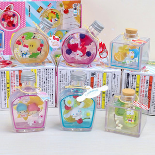 Mô hình blindbox lọ nước trái cây Sanrio Fruit Herbarium