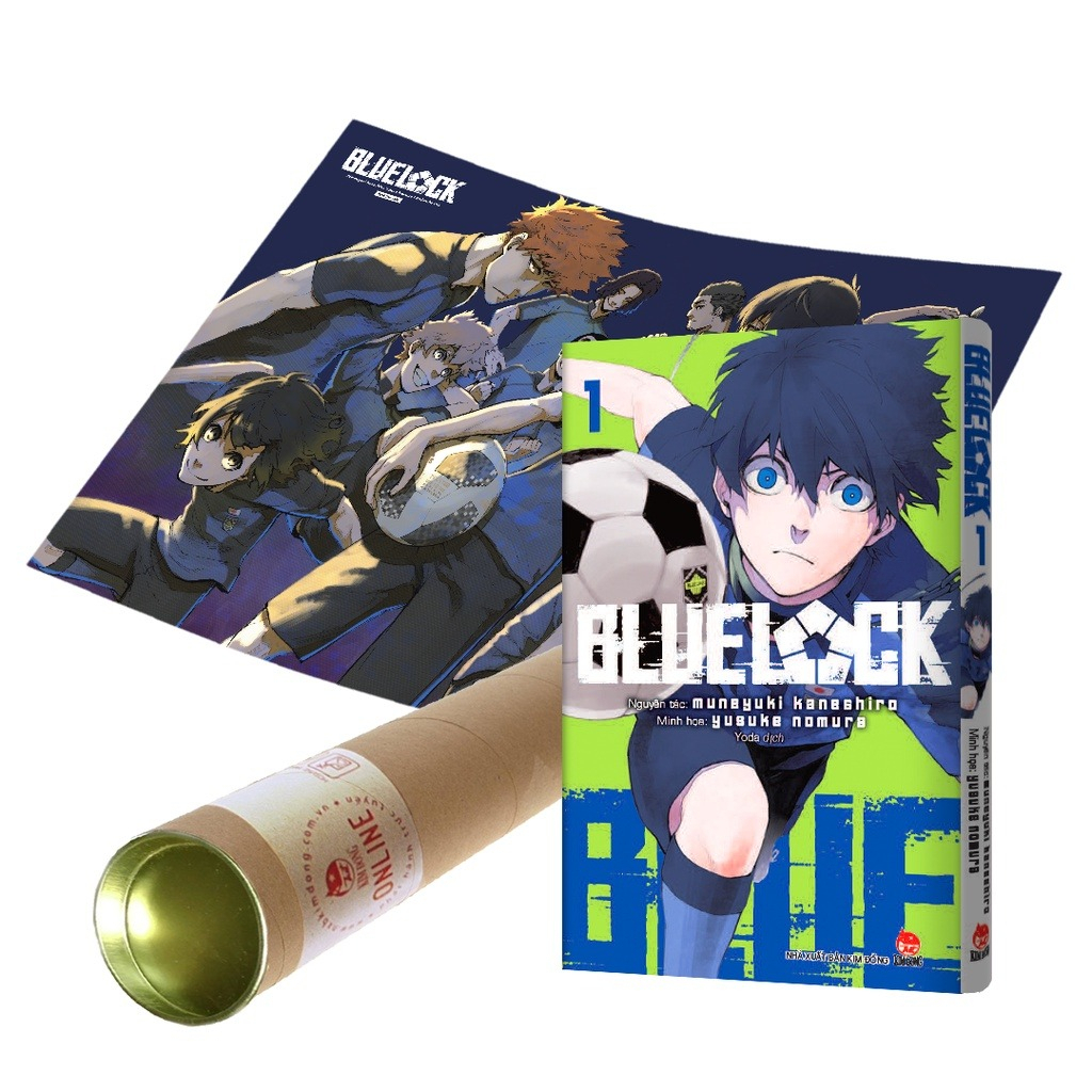 Blue Lock 1 2 3 (Tặng kèm Poster + Ống)