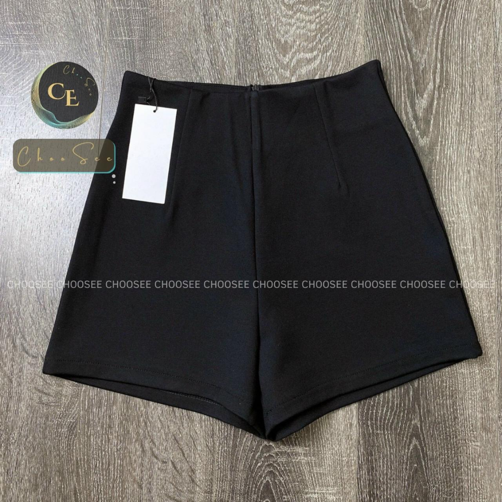 Quần đùi nữ dance cạp cao choosee chất vải cao cấp co giãn tốt khóa sau quần idol kpop nữ trẻ trung năng động CHS222 | BigBuy360 - bigbuy360.vn