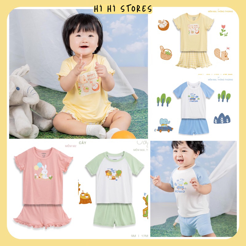 Chaang bộ cộc tay xuân hè cho bé SS23D01