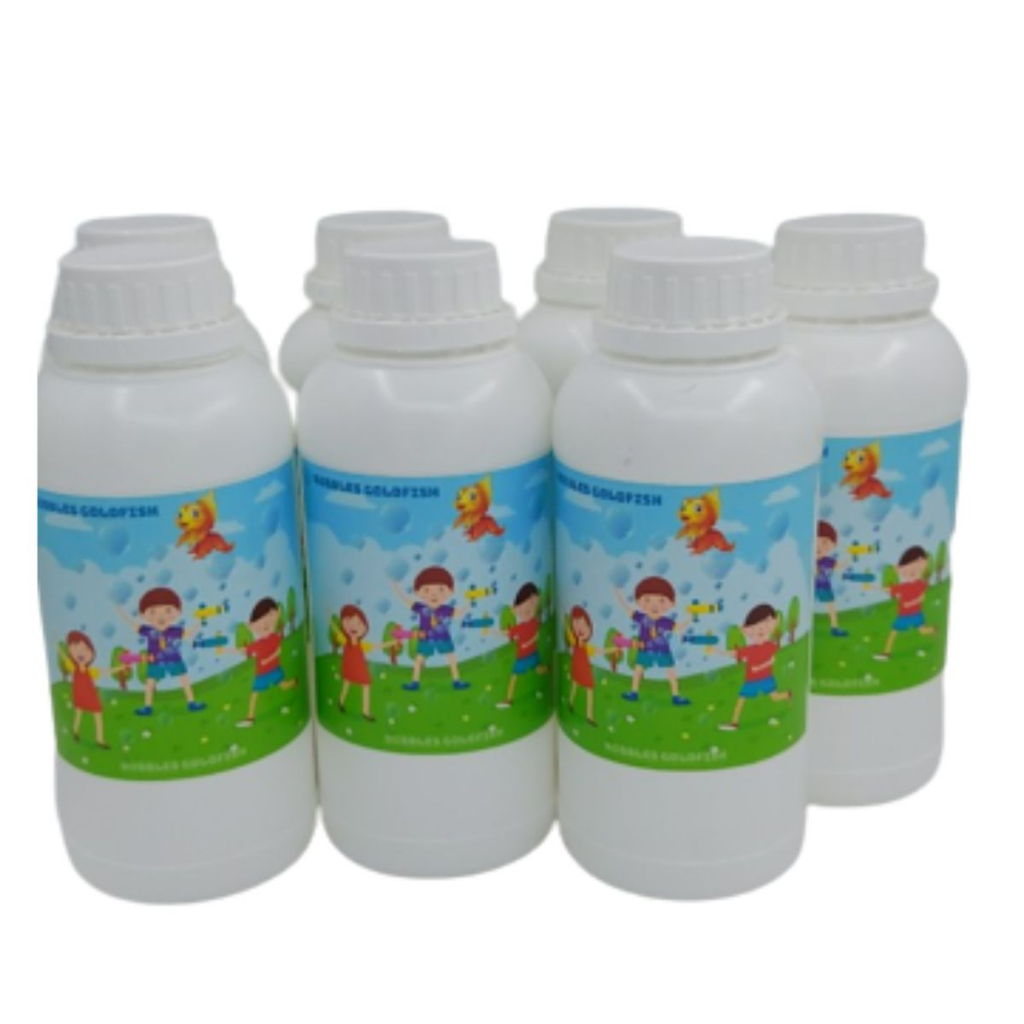 Nước tạo bong bóng sinh học không độc hại an toàn cho bé Hàn Quốc và Bubbles Goldfish bong bóng nhiều dai óng ánh hơn