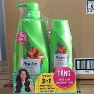 Dầu gội Rejoice Siêu Mềm Mượt 48 Giờ 630ml - Mẫu Mới tặng