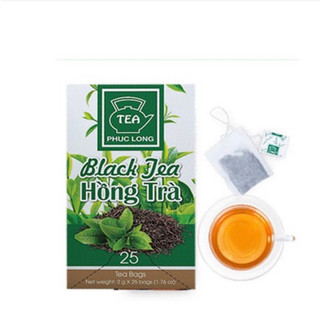 HỒNG TRÀ TÚI LỌC PHÚC LONG ( 2gx 25 gói )