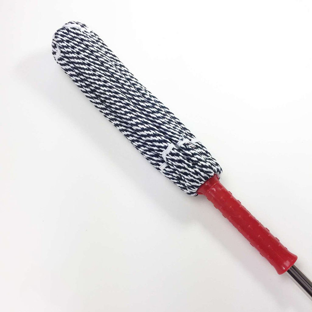 Chổi lau nhà vắt tay trợ lực Bình Minh dài 1.3M, chổi lau nhà tự vắt cây lau nhà vắt tay vải cotton thấm nước