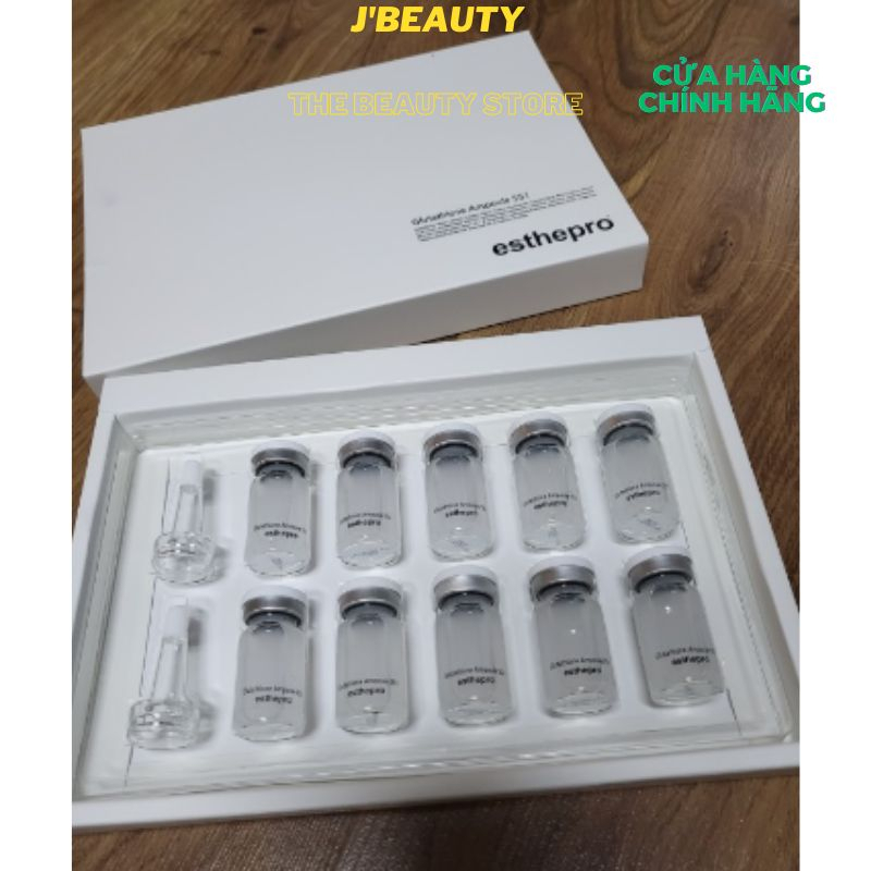 Đánh thức vẻ đẹp hoàn hảo với Serum tế Bào Gốc Glutathione Ampoule 551 Esthepro