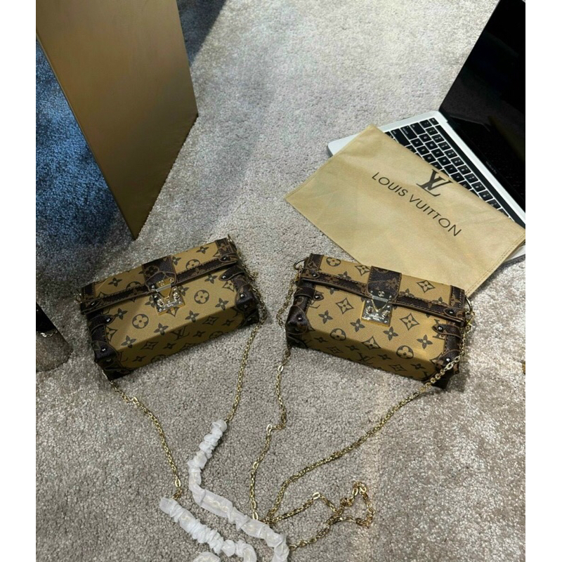 Túi cốp lv hình chữ nhật khoá vuông