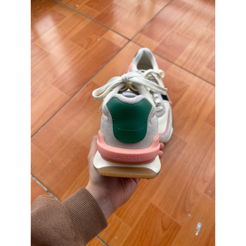 Giầy nữ LACOSTE L-Spine Deluxe Leather pass