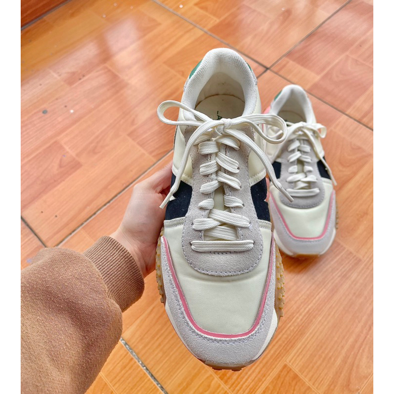 Giầy nữ LACOSTE L-Spine Deluxe Leather pass